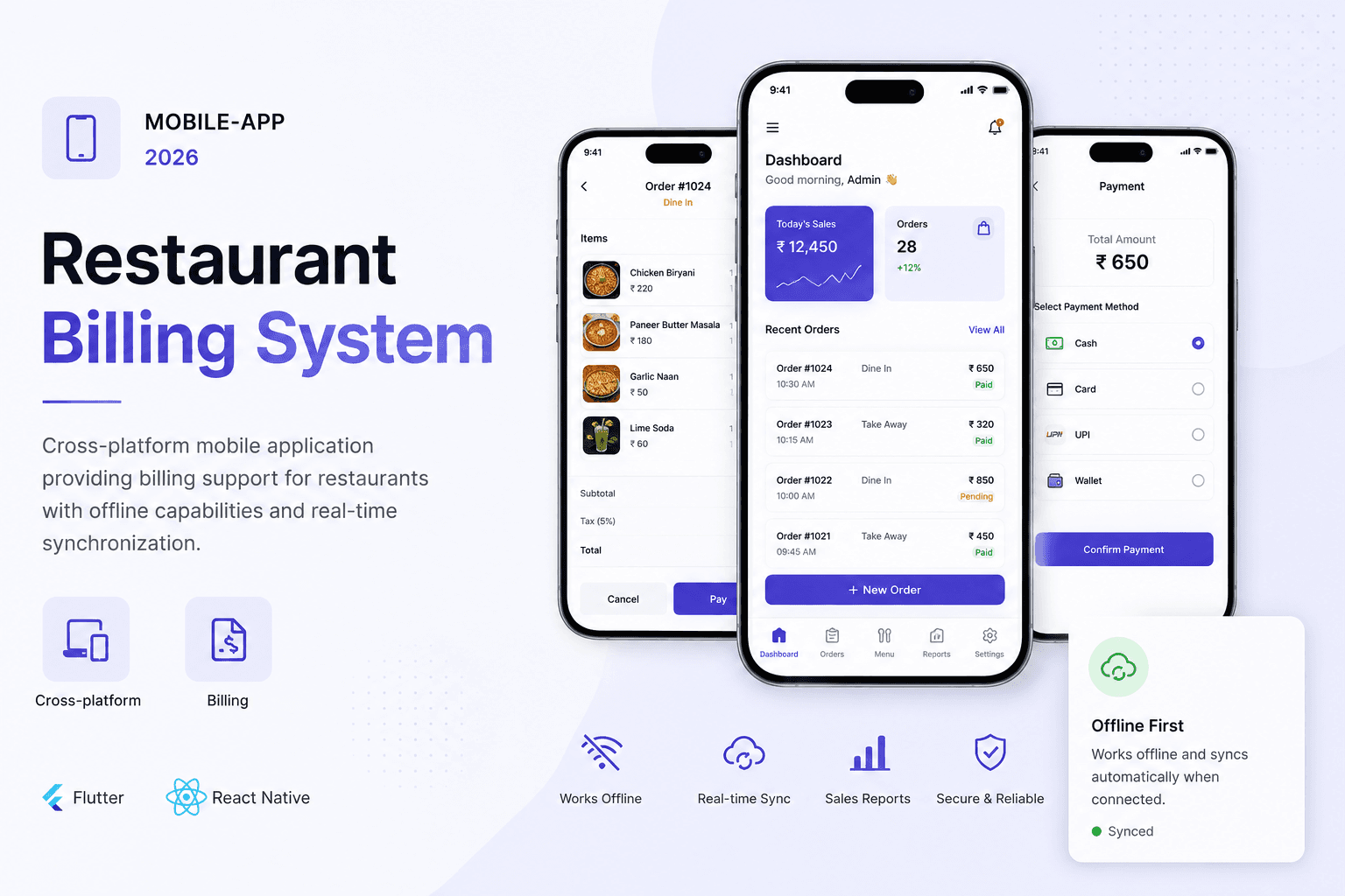 Restaurant Billing System